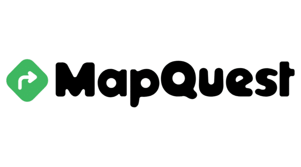 logotipo de mapquest.com